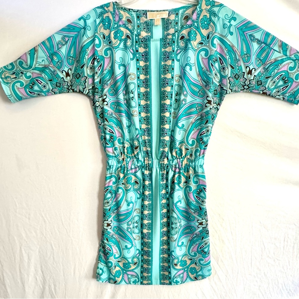 Vintage Michael Kors Paisley Minidress- worn once.